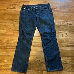 LONDONJEAN Dark Blue Straight Leg Jeans 6